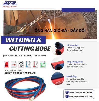 Ống Hàn & Cắt Dây Đôi (Twin Welding Hose)